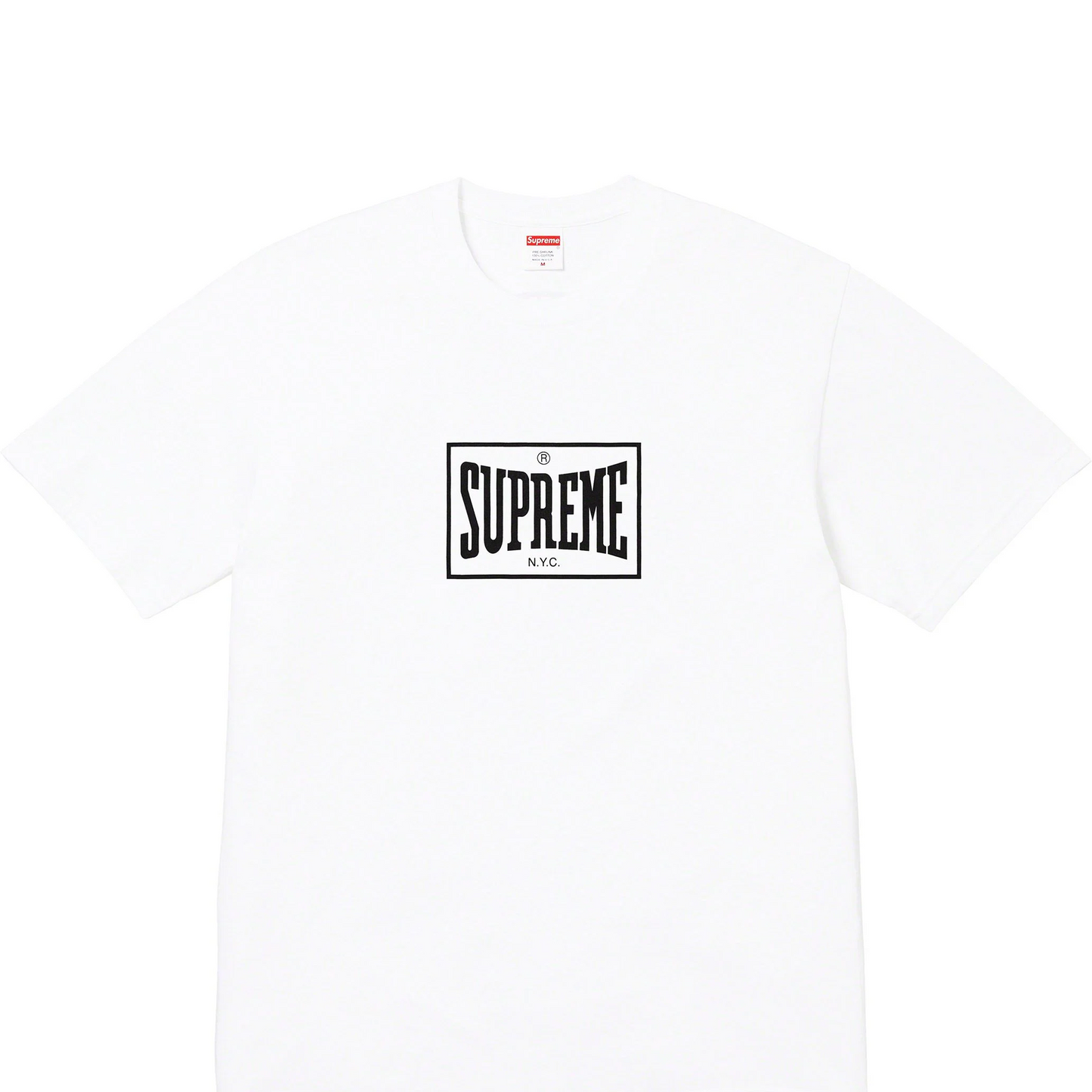 Supreme Warm Up Tee White (FW23)