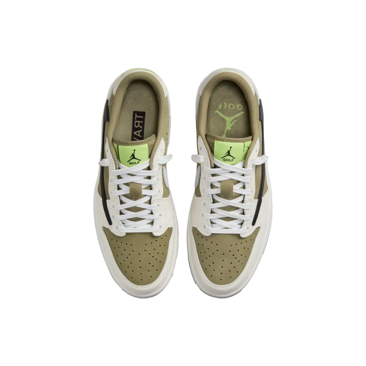 Jordan 1 Retro Low Golf Travis Scott Neutral Olive