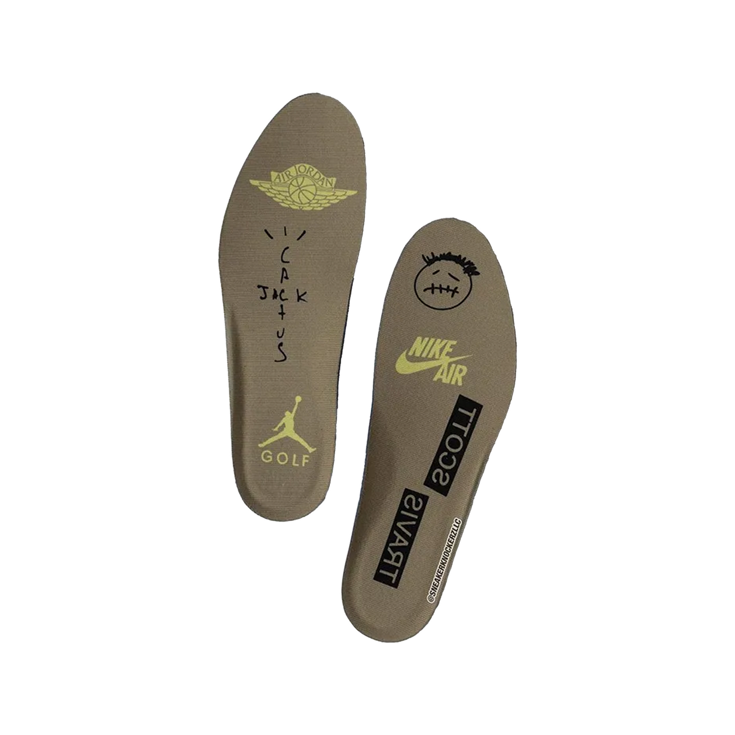 Jordan 1 Retro Low Golf Travis Scott Neutral Olive