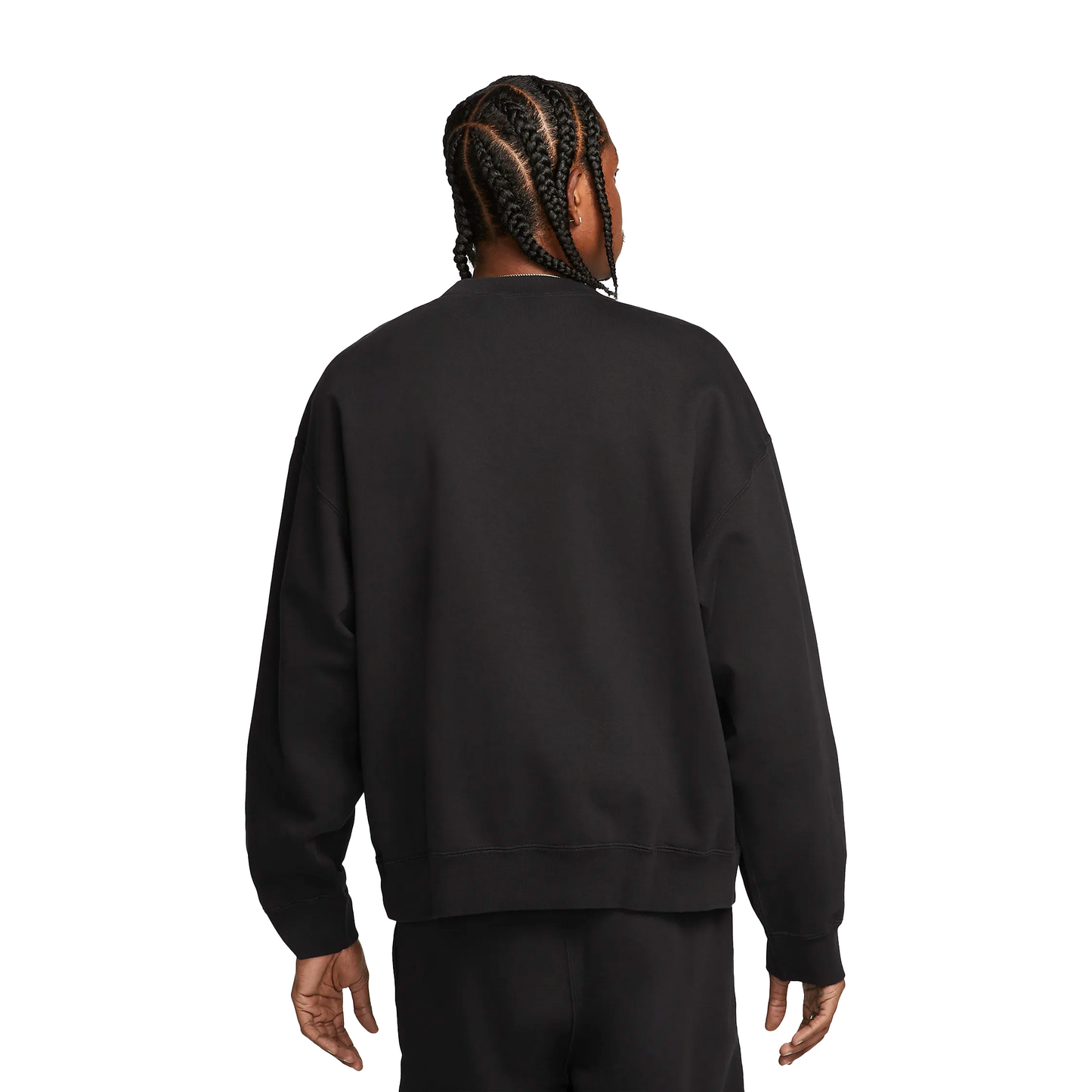 Nike x Stüssy Crew Fleece Stonewashed Black (SS22)