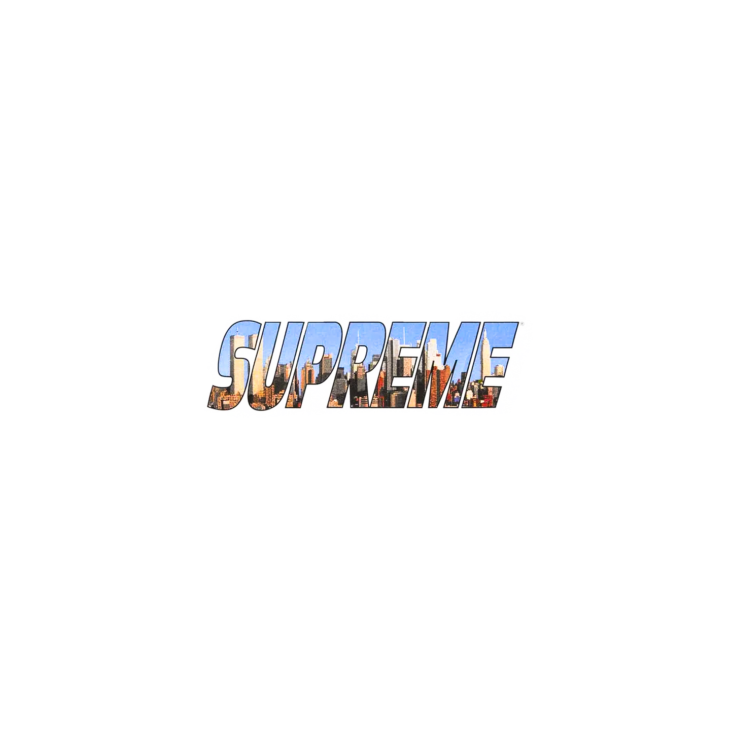 Supreme Gotham Tee White (FW23)