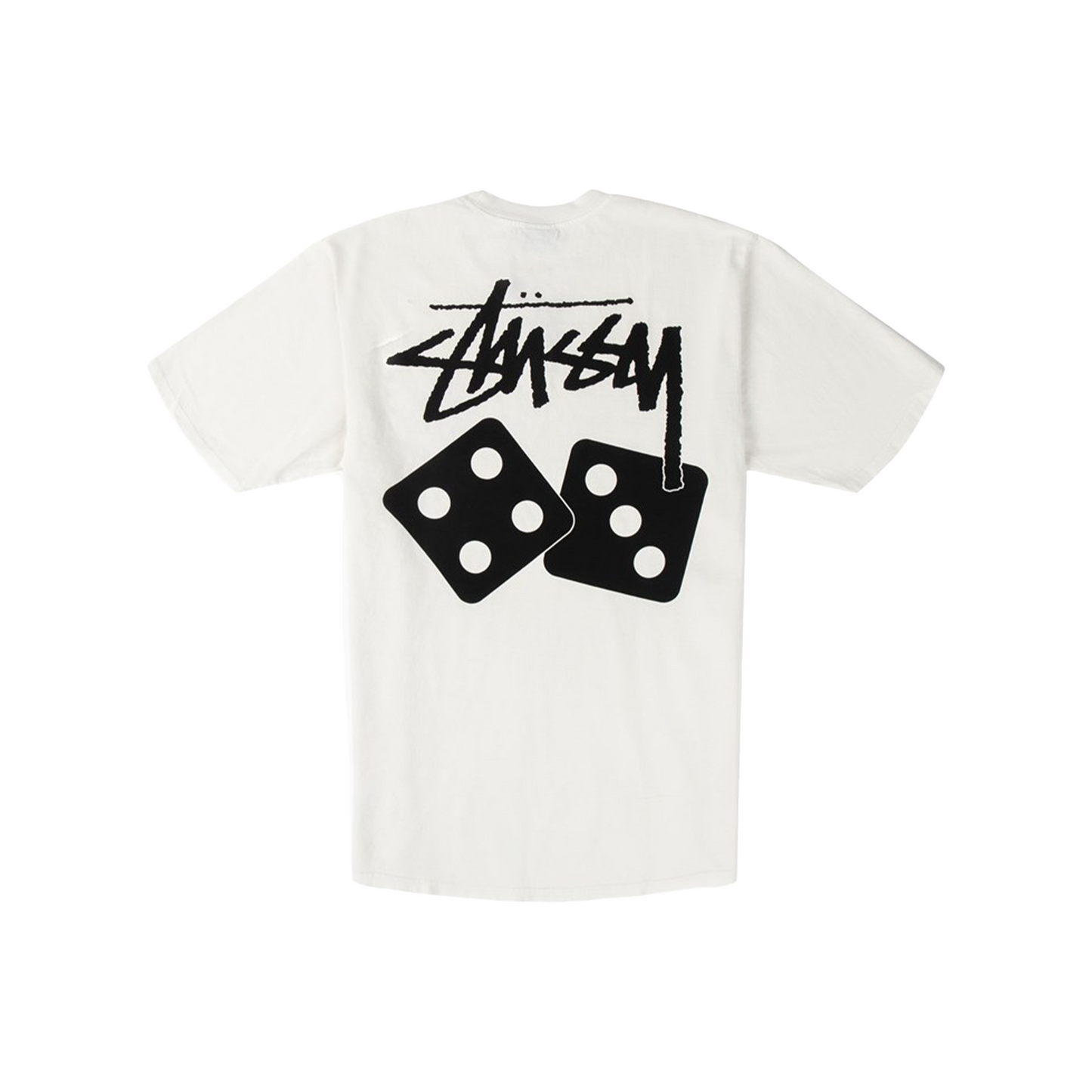 Stüssy Dice Pigment Dyed Tee Natural