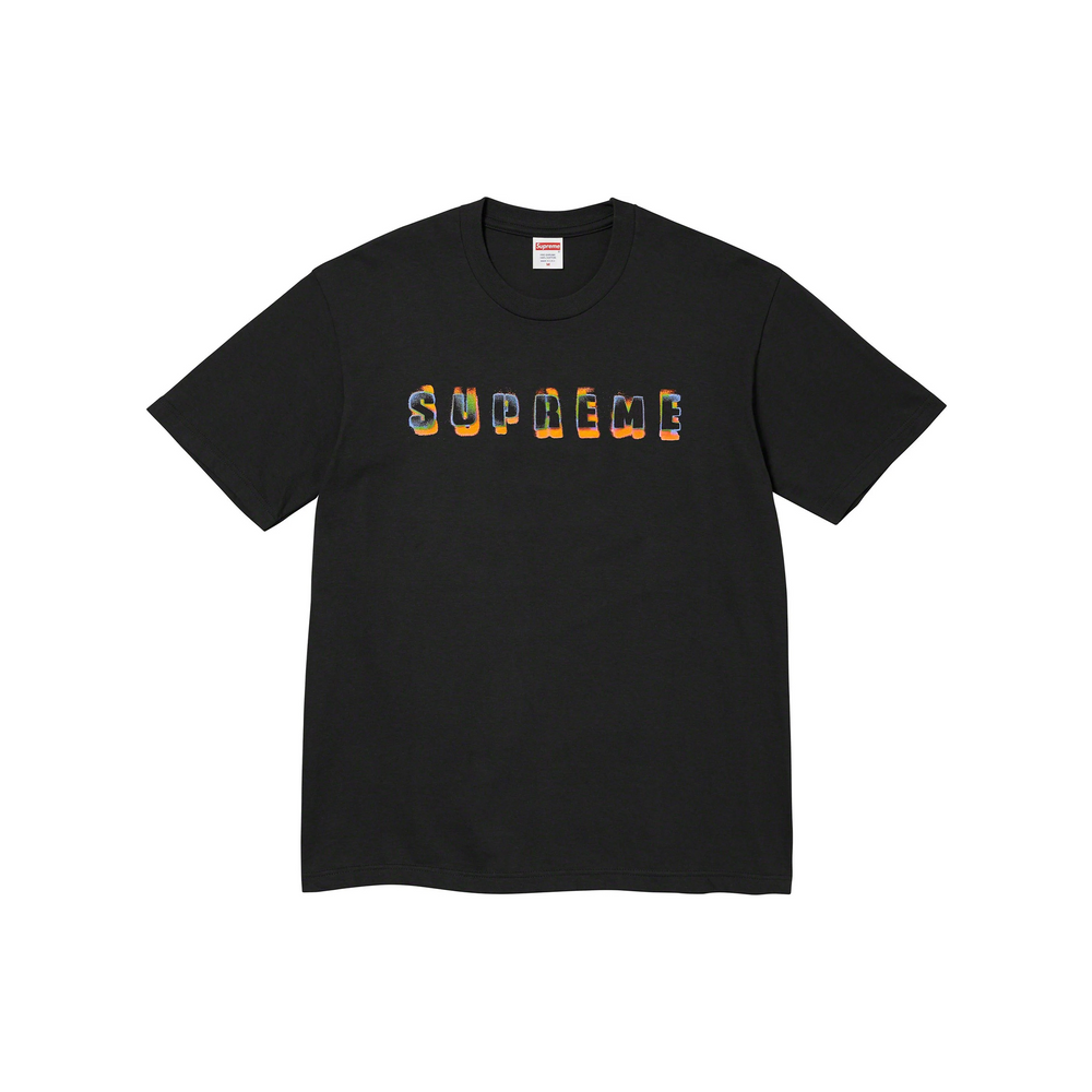 Supreme Stencil Tee Black (FW23)