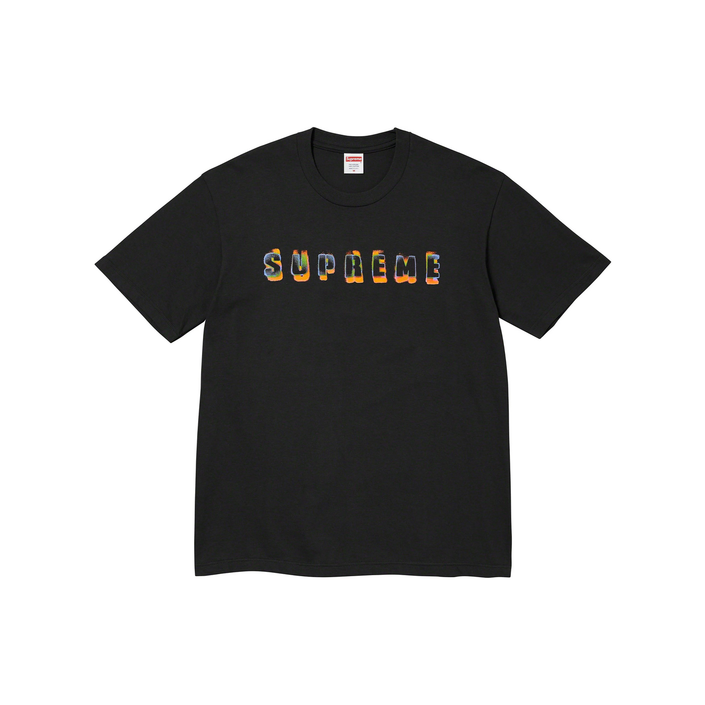 Supreme Stencil Tee Black (FW23)