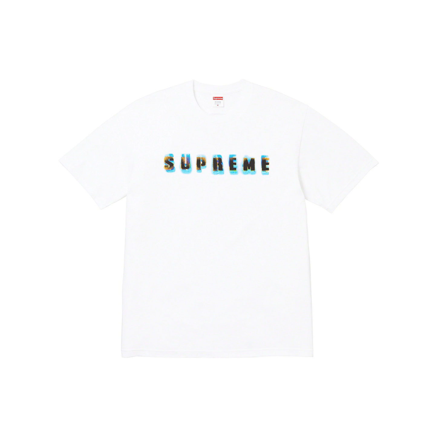 Supreme Stencil Tee White (FW23)