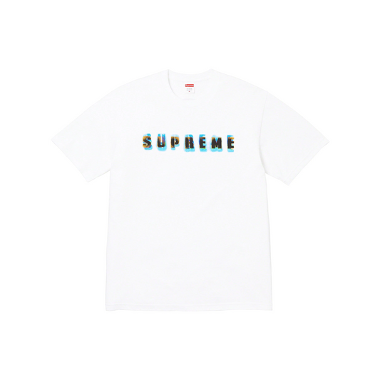 Supreme Stencil Tee White (FW23)