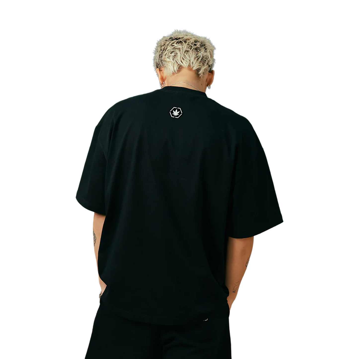 Stoned & Co ® Originals v2 : Black/White Tee (FW25)