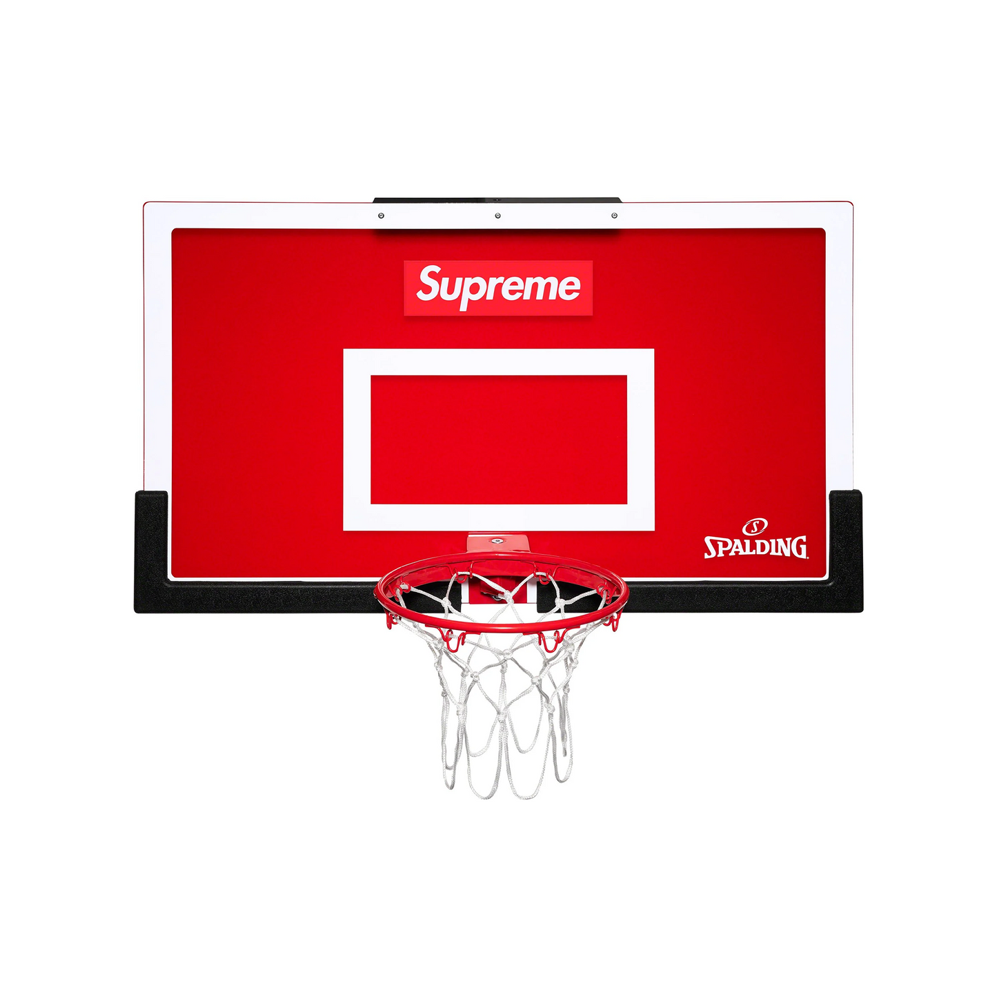 Supreme Spalding Mini Basketball Hoop Red (FW23)