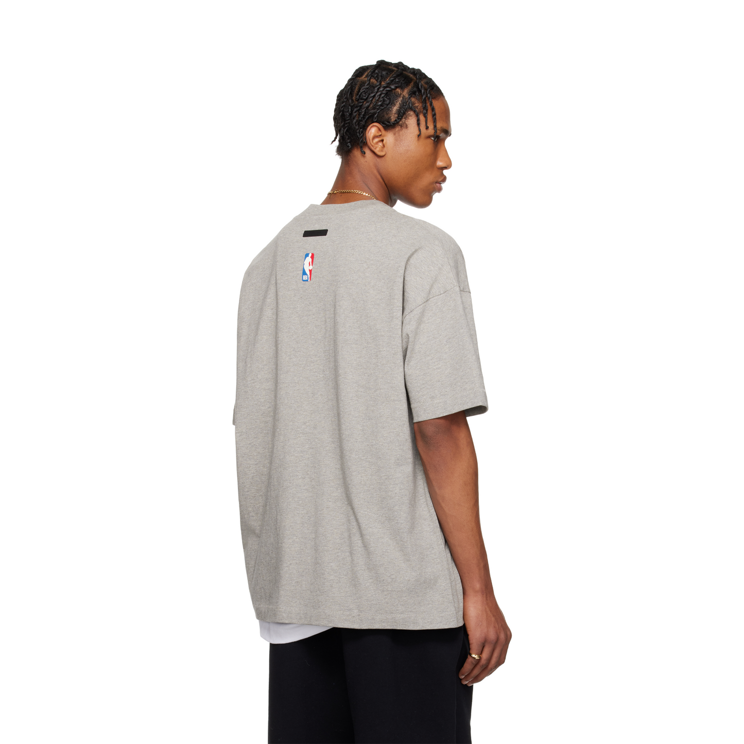 Fear of God Essentials x NBA Chicago Bulls Tee Warm Heather (SS25)