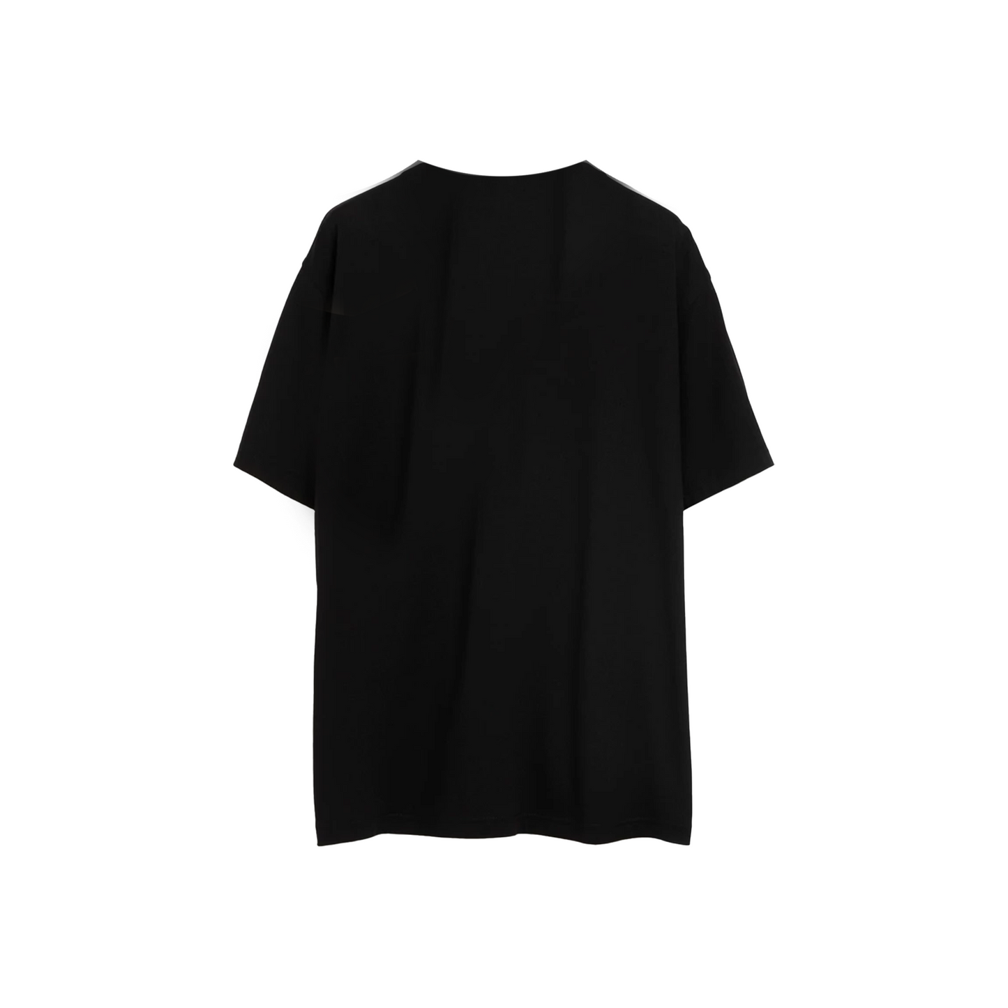 BURBERRY Check Pocket Cotton Tee Black