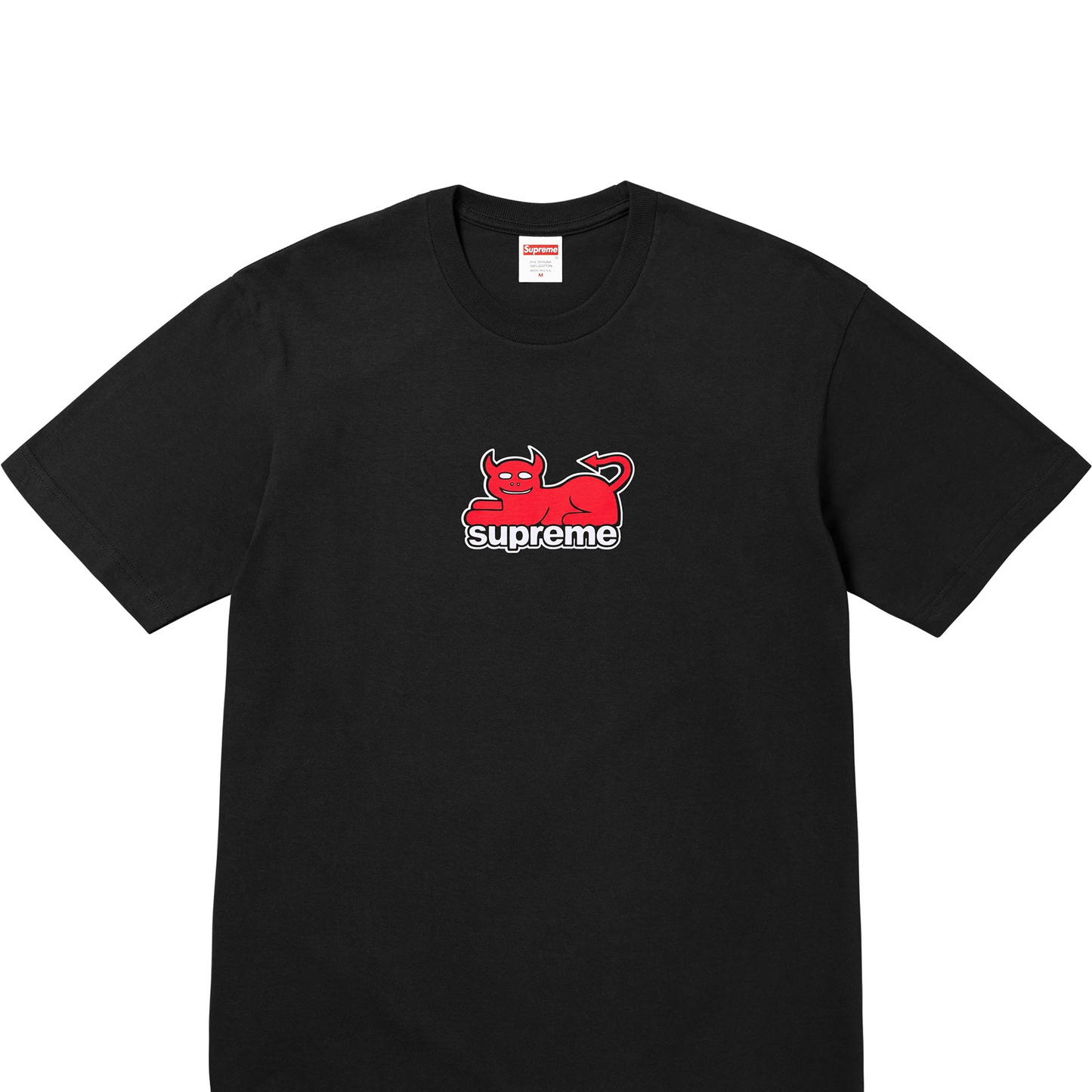 Supreme Toy Machine Devil Cat Tee Black (SS24)