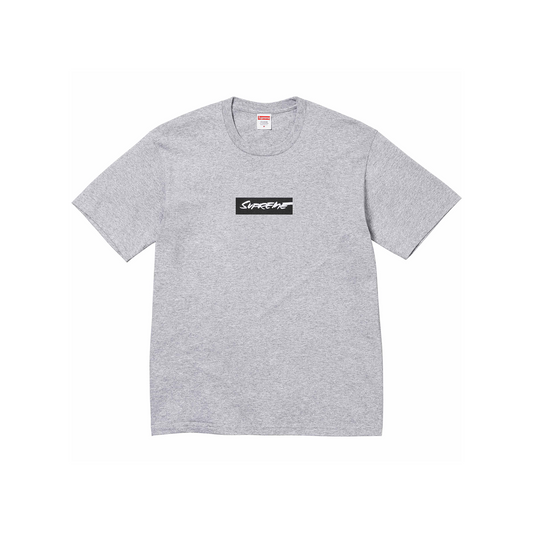 Supreme Futura Box Logo Tee Heather Grey (SS24)