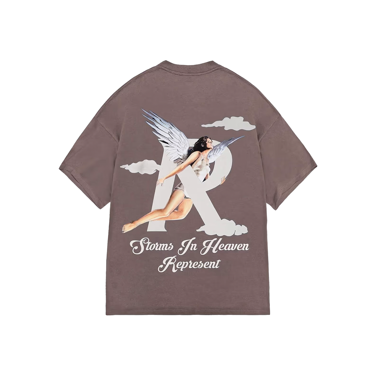 Represent Storms In Heaven Tee Mushroom (FW23)