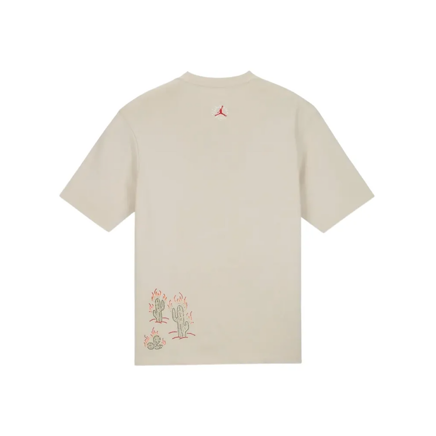 Jordan x Travis Scott Cactus Jack Flight Graphic Tee Cream