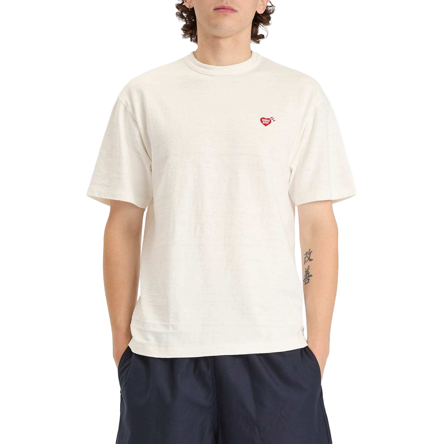 Human Made Polo Tiger Tee White (SS25)