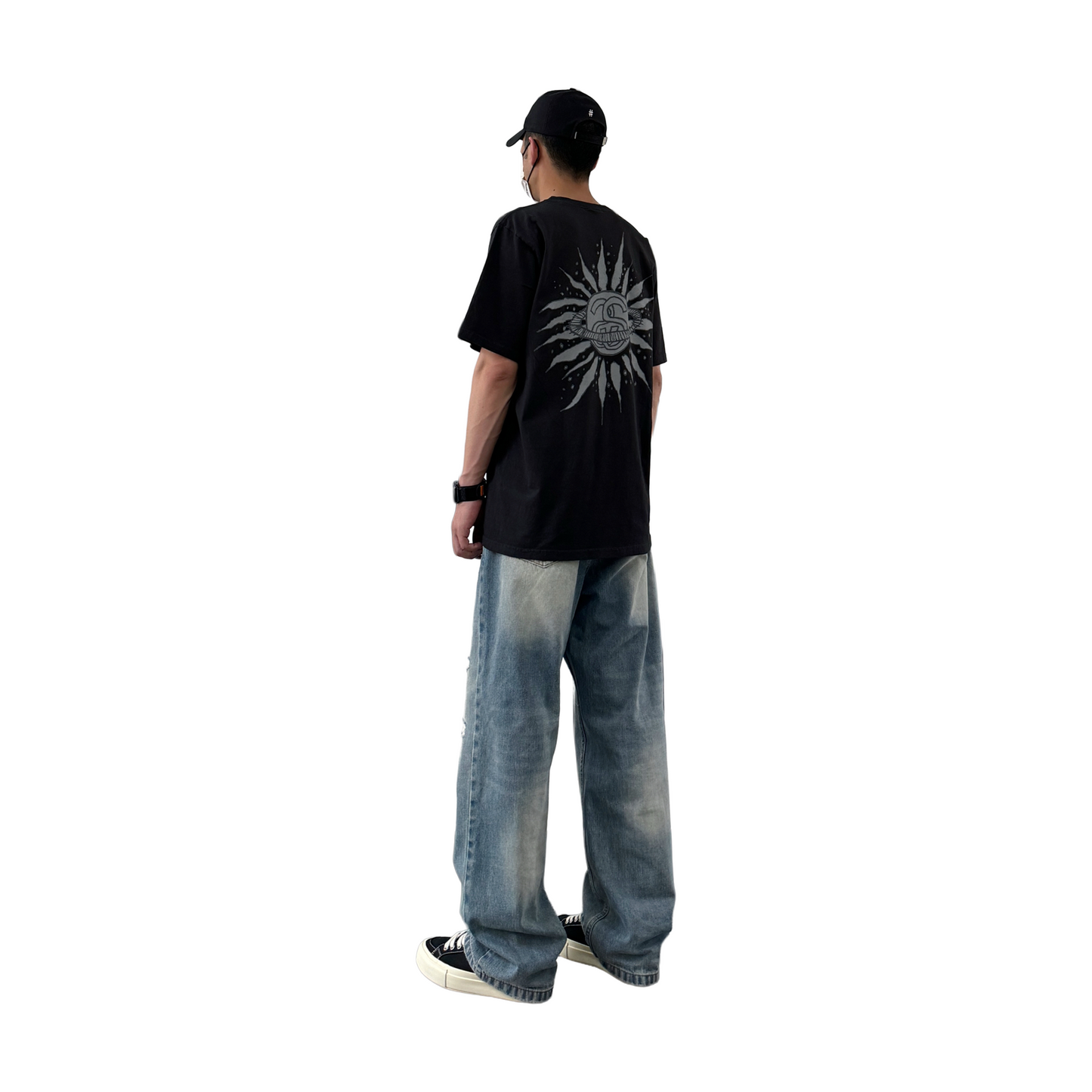 Stüssy Look Beyond Pigment Dyed Tee Black (SS25)