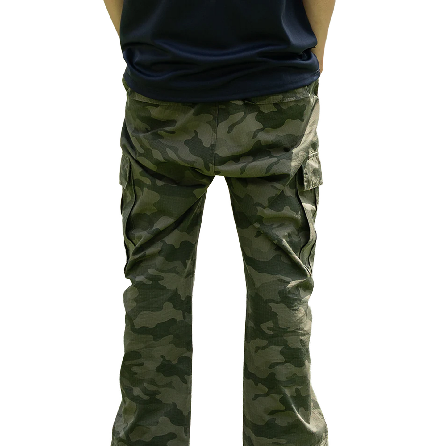 Stoned & Co ® FORCE : Camo Cargo Pants Green (SS25)
