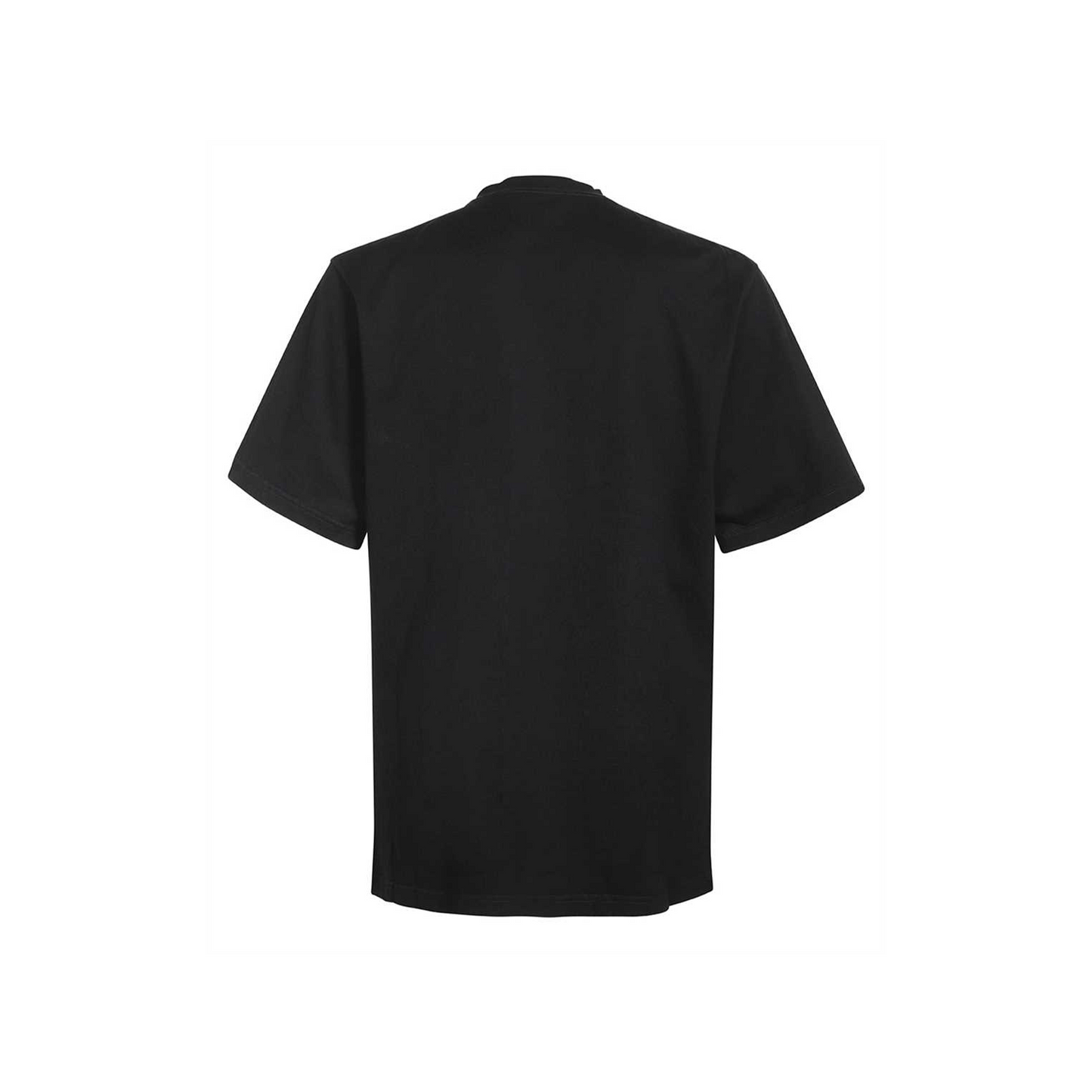 BALENCIAGA Embroidered Double B Logo Tee Black
