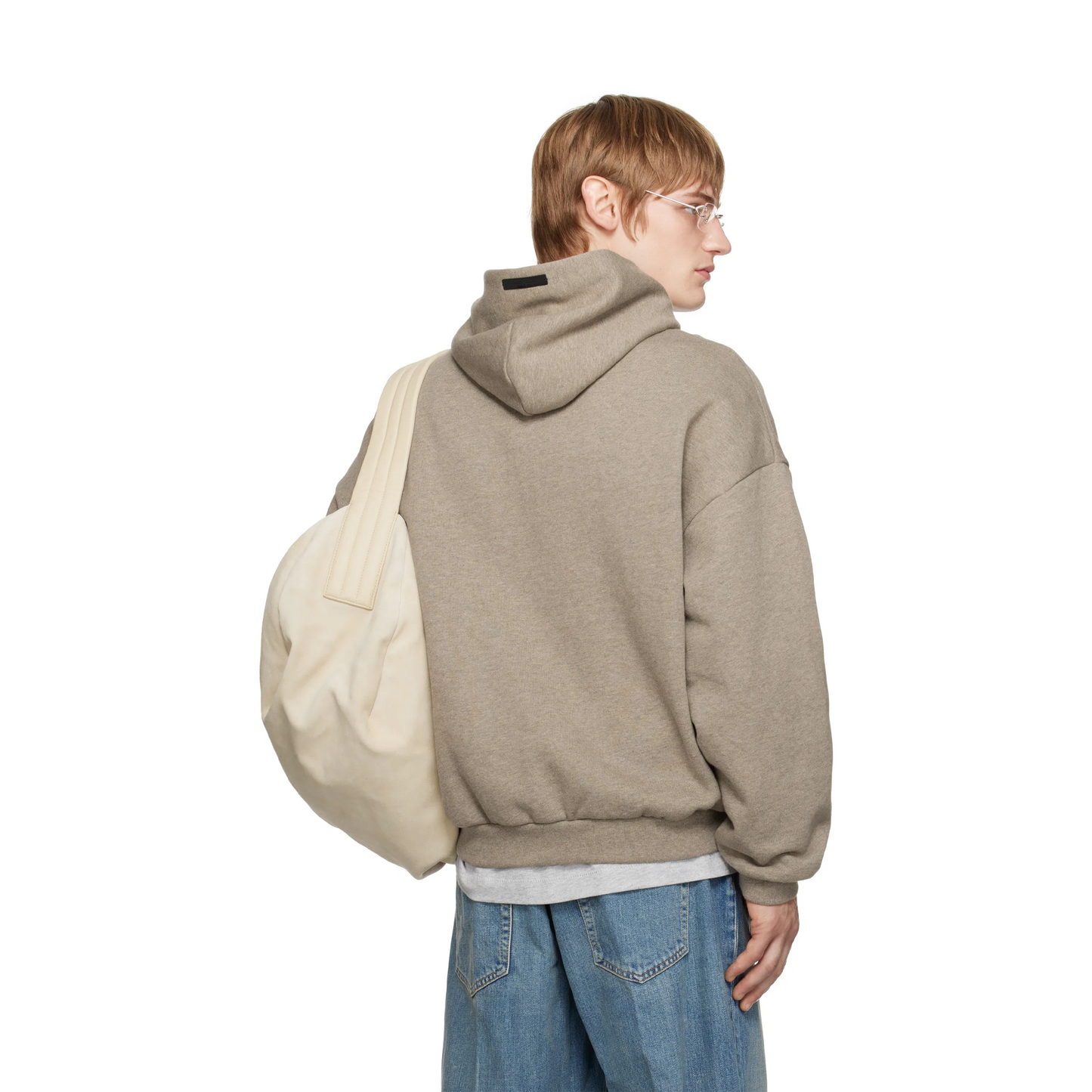 Fear of God Essentials Fleece Hoodie Heather Grey (SS25)