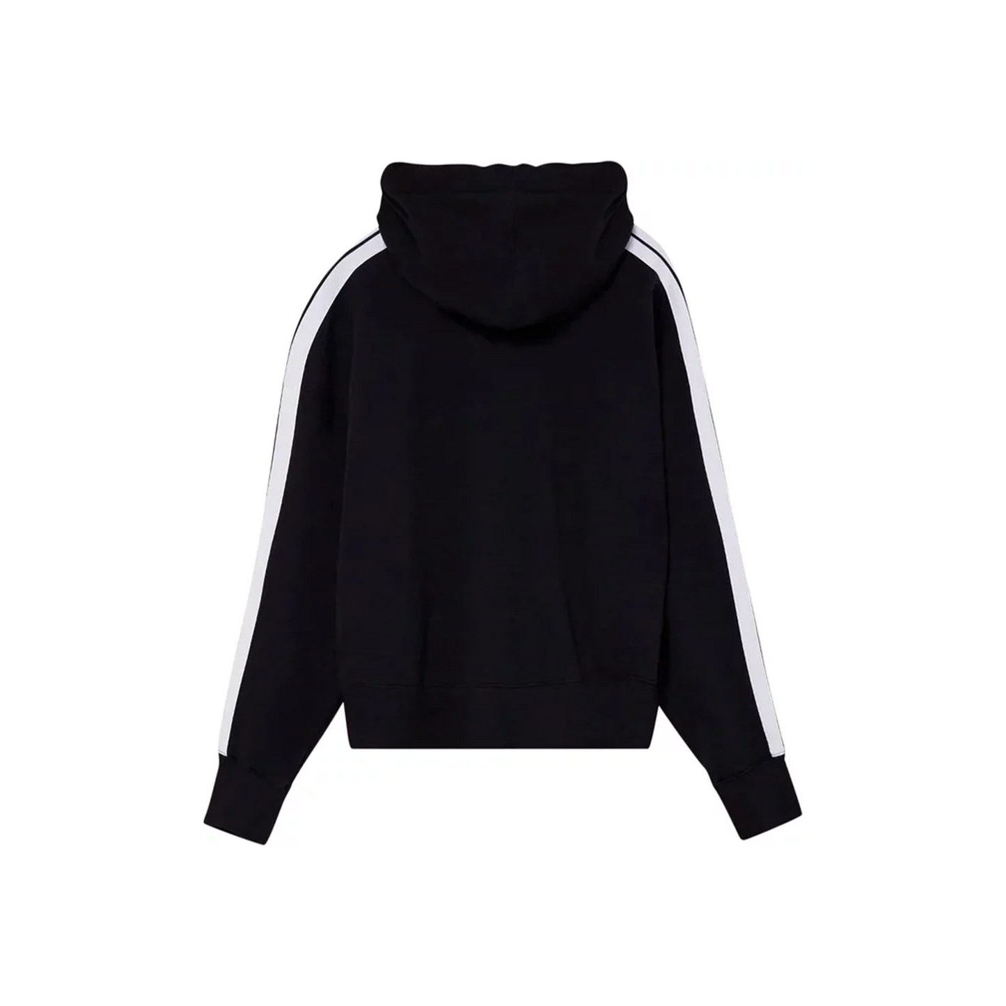 PALM ANGELS Track Stripe Hoodie Black