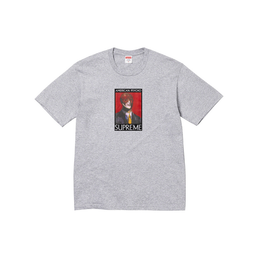 Supreme American Psycho Tee Heather Grey (FW23)