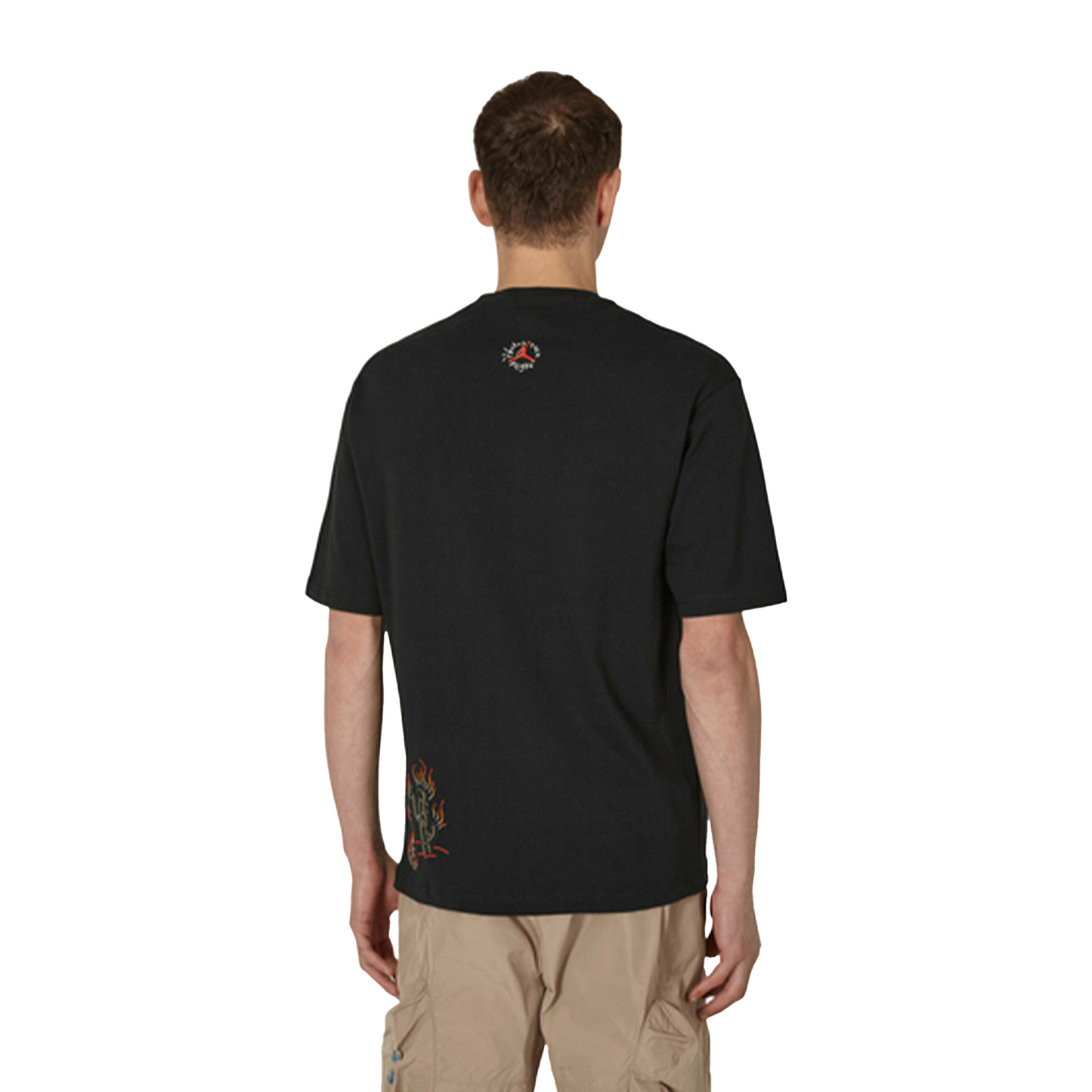 Jordan x Travis Scott Cactus Jack Flight Graphic Tee Black