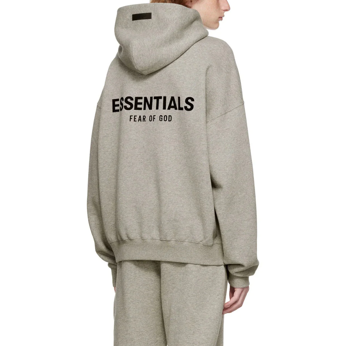 Fear of God Essentials Hoodie Dark Oatmeal (SS22)