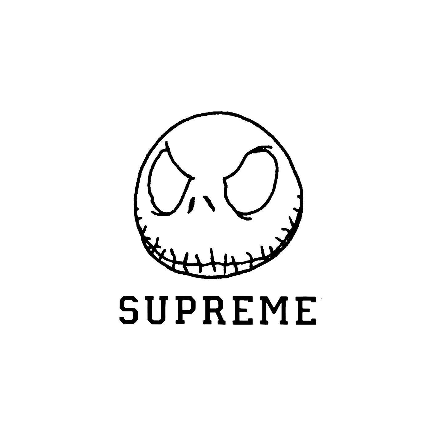 Supreme Skeleton Tee Brown (FW23)