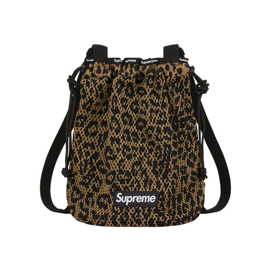 Supreme Mesh Small Backpack Leopard (SS23)