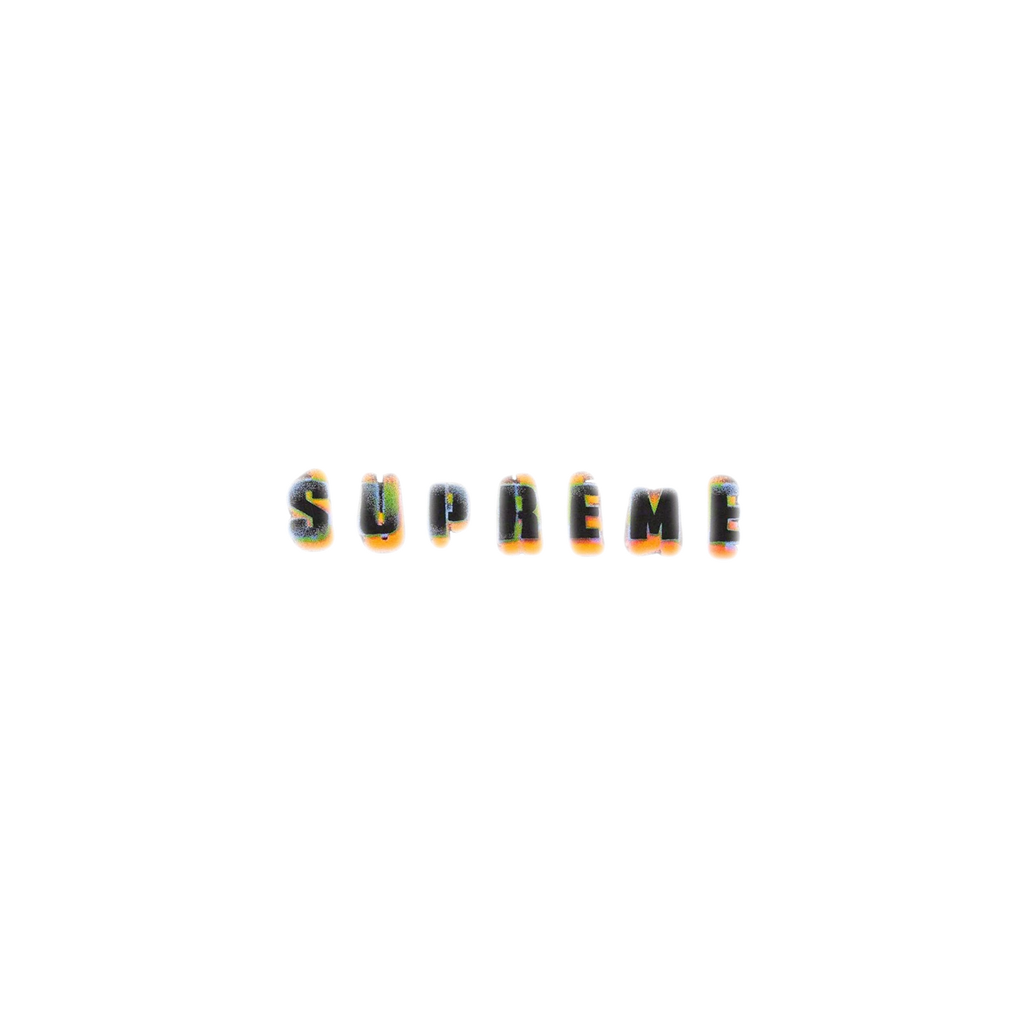 Supreme Stencil Tee Black (FW23)