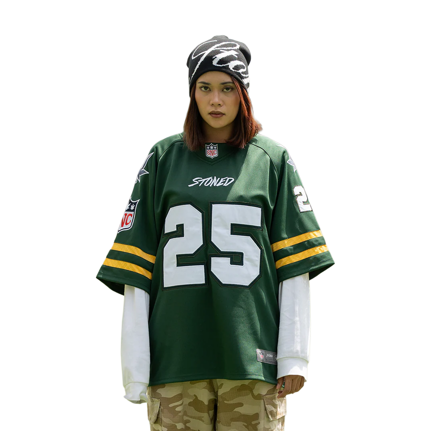 Stoned & Co ® FORCE : NFL Jersey Green (SS25)