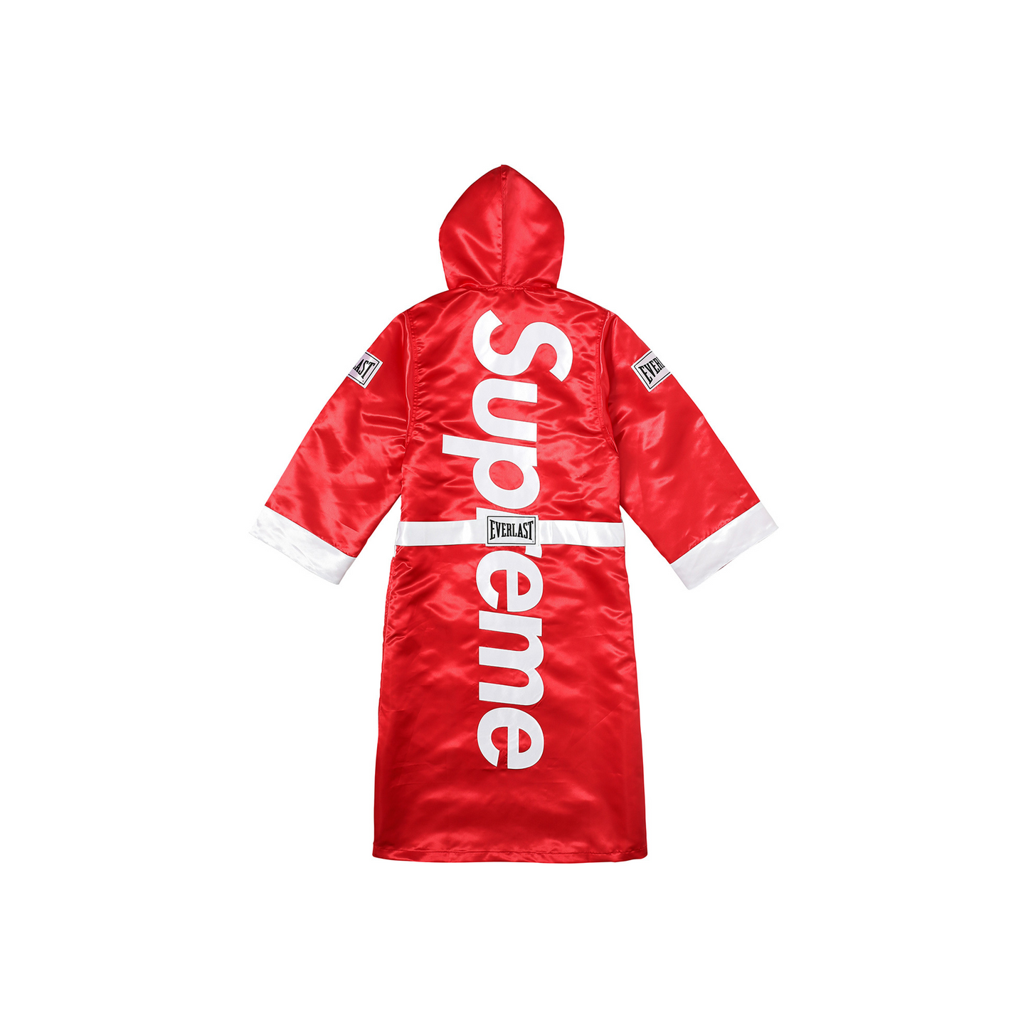 Supreme Everlast Satin Hooded Boxing Robe Red (FW17)