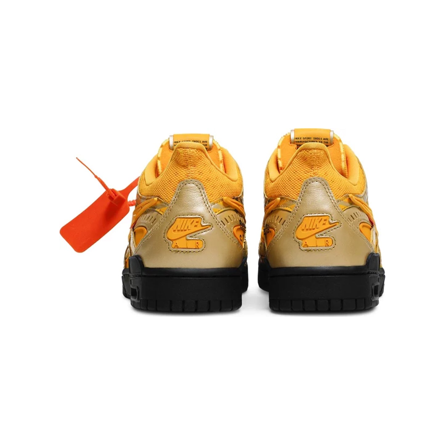 Nike Air Rubber Dunk Off-White University Gold
