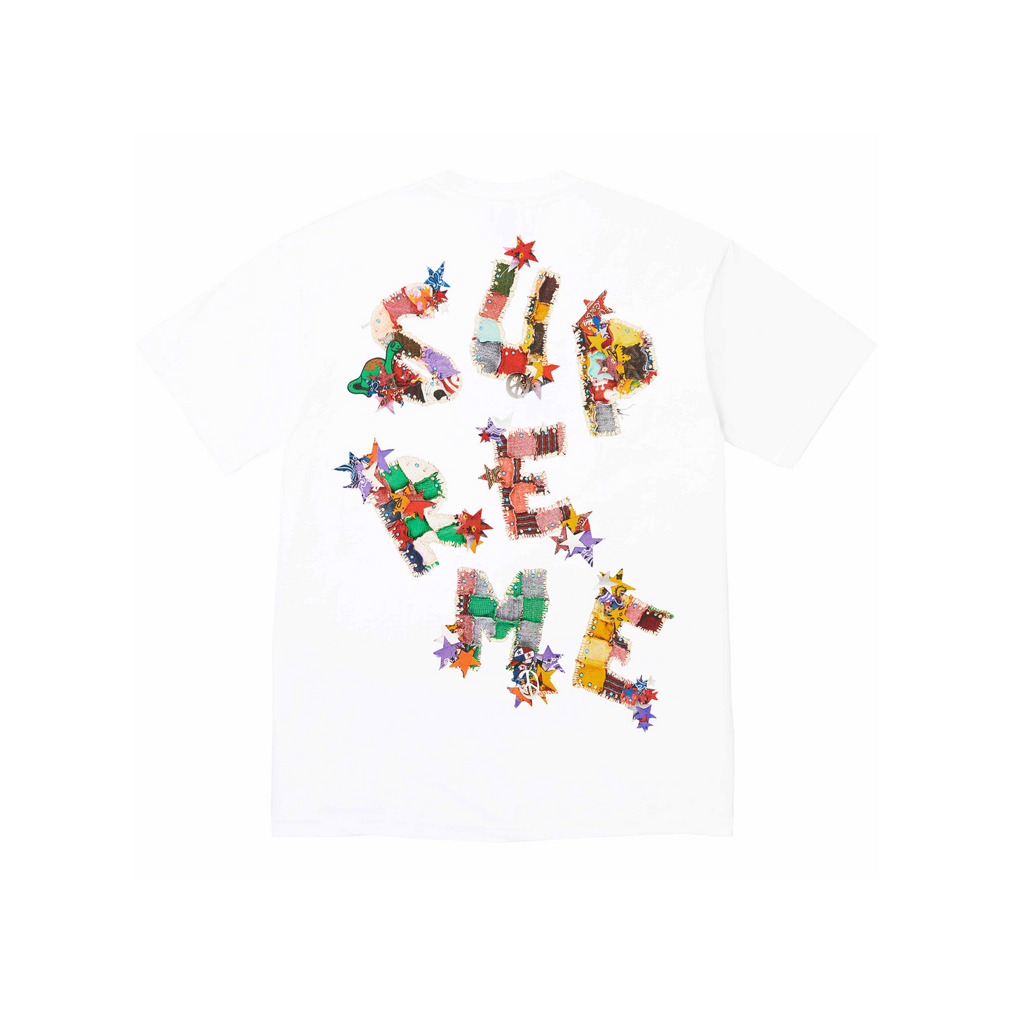 Supreme Patchwork Tee White (SS24)