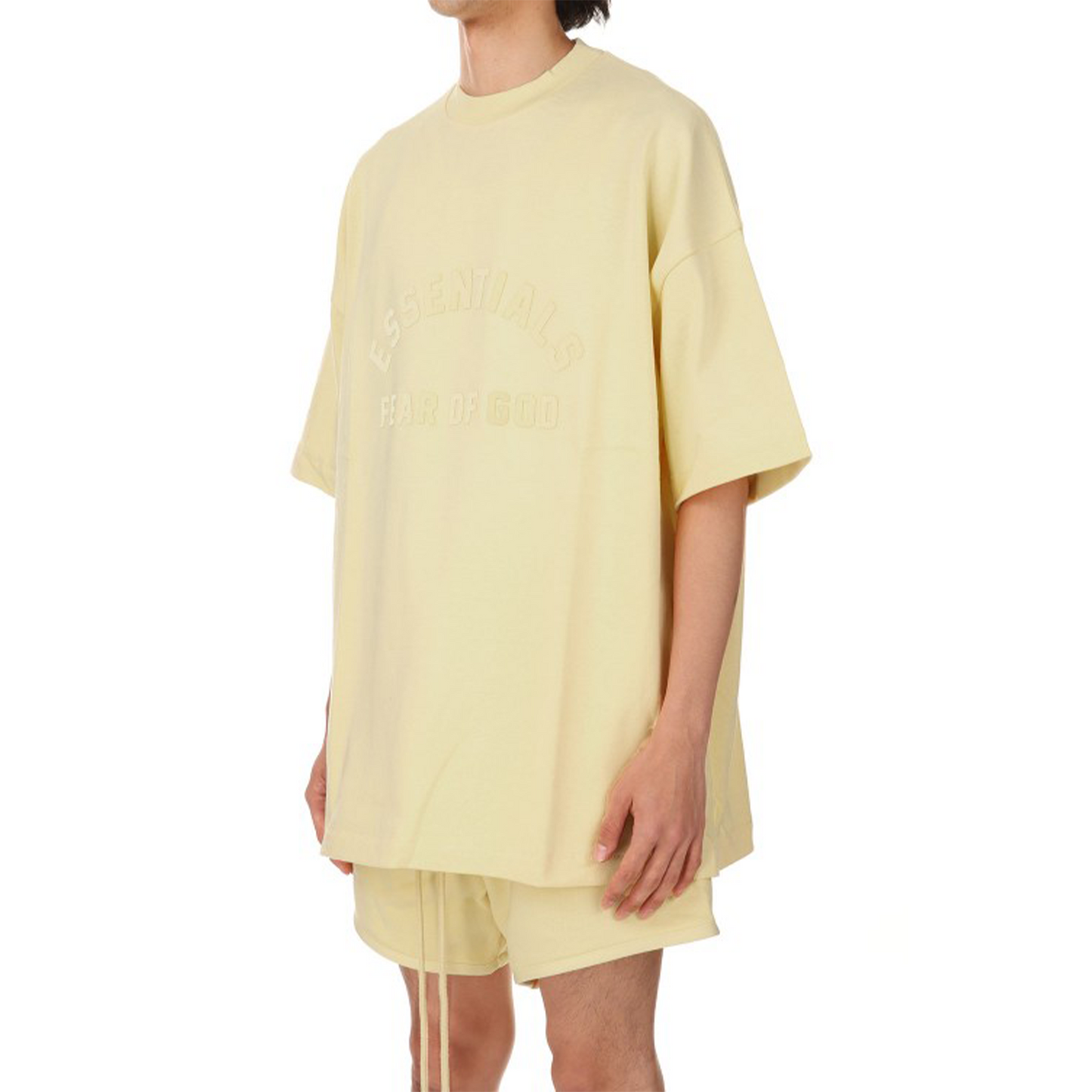 Fear of God Essentials Heavy Jersey Tee Garden Yellow (FW23)