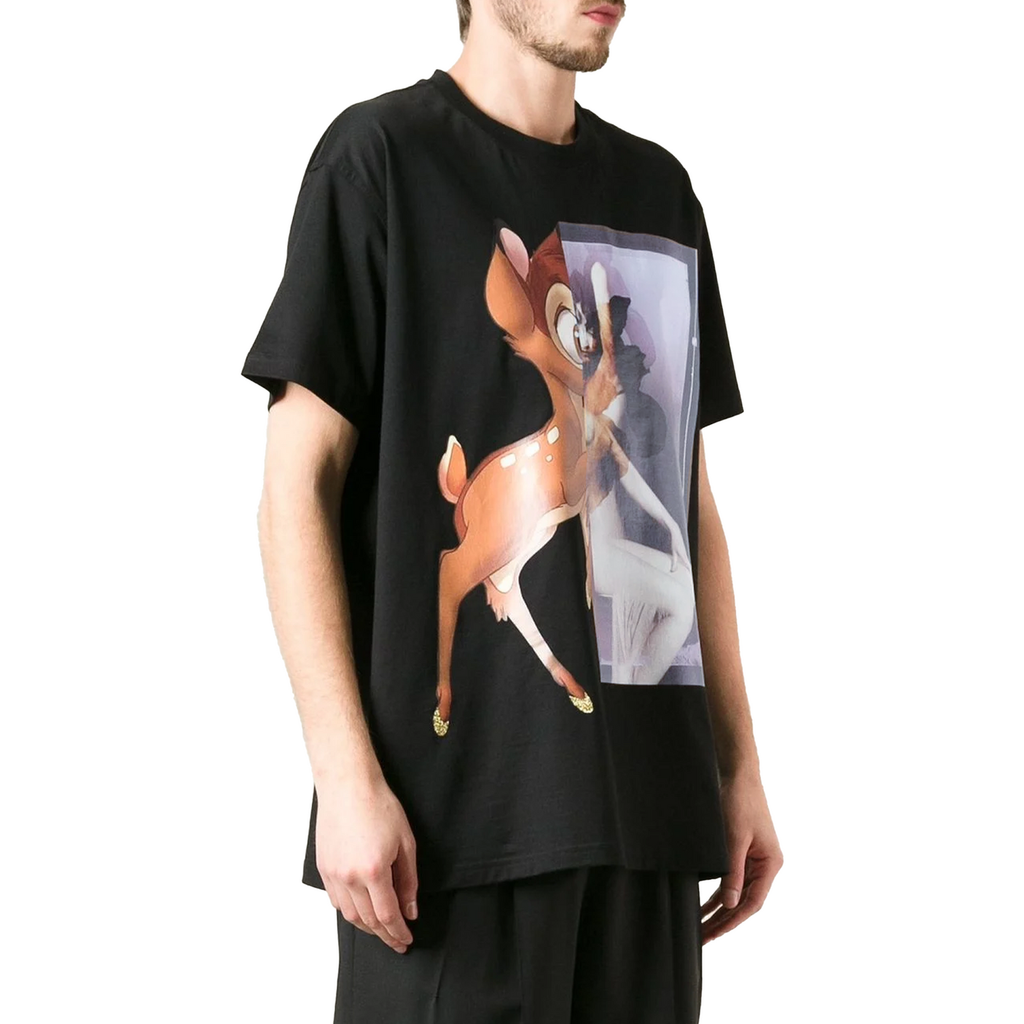 GIVENCHY Bambi Print Tee Black (Oversize Fit)