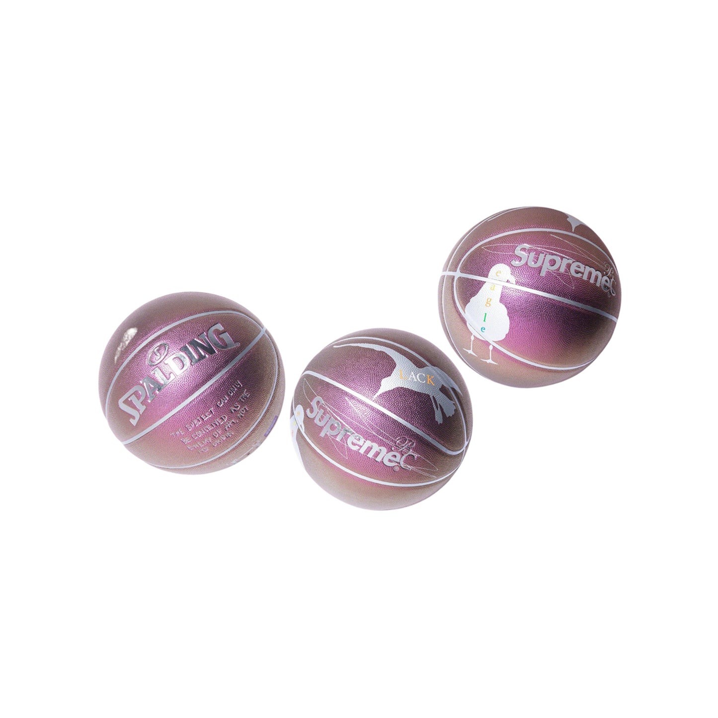 Supreme Bernadette Corporation x Spalding Basketball Purple (SS23)