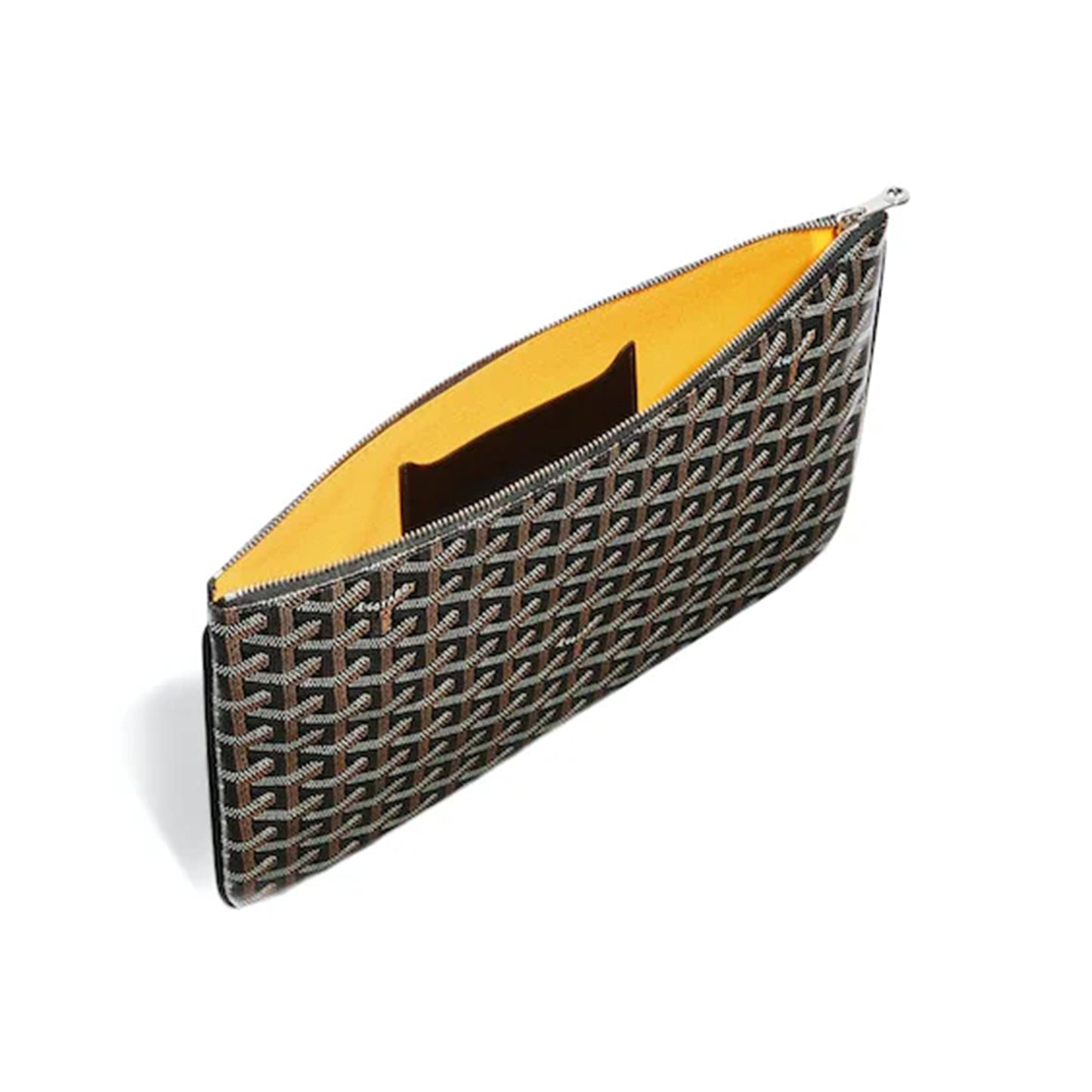 GOYARD Senat Pouch GM Black/Natural