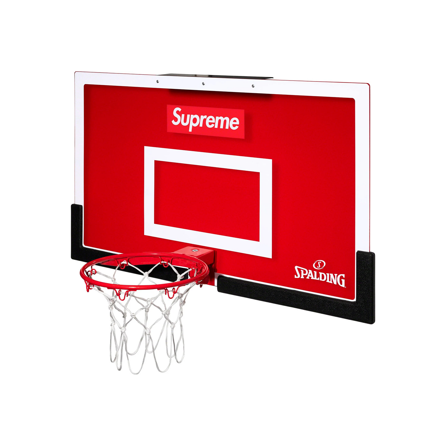 Supreme Spalding Mini Basketball Hoop Red (FW23)