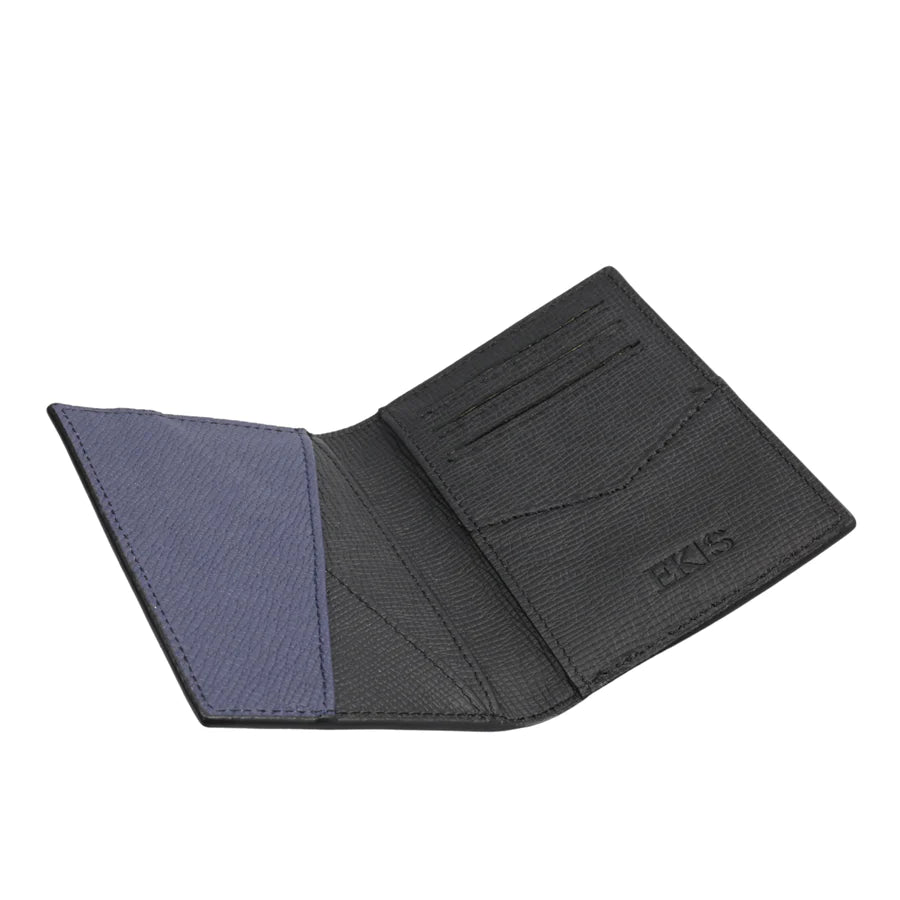 EK Collection Flip Card Holder Blue