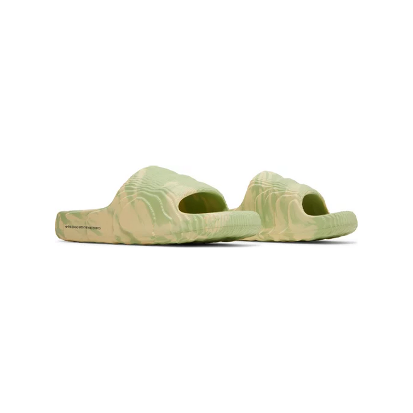 adidas Adilette 22 Slides Magic Lime St Desert Sand