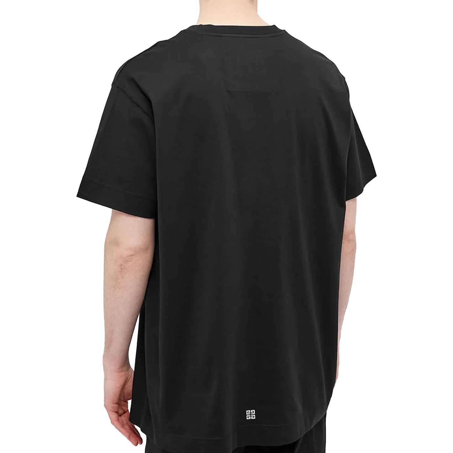 GIVENCHY Trompe L’Oeil Oversized Tee Black (Oversize Fit)