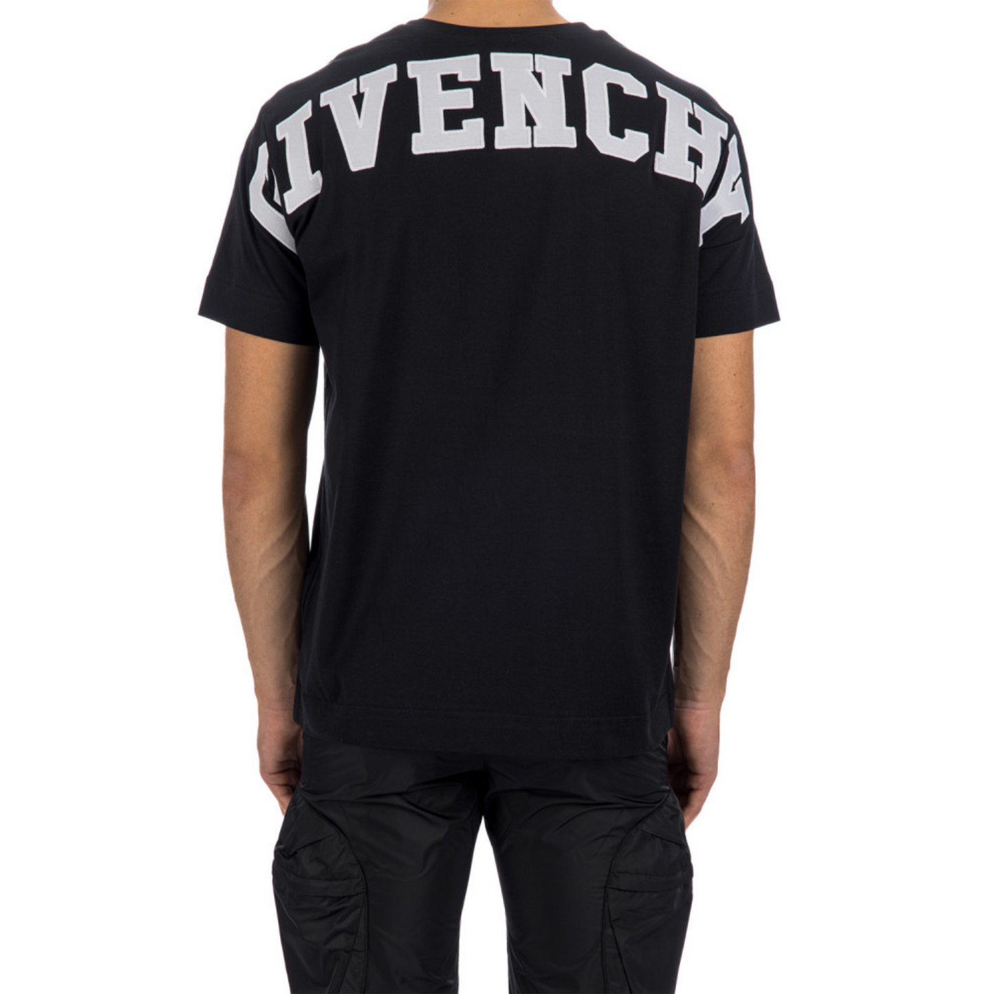 GIVENCHY Eiffel Tower Back Logo Tee Black (Regular Fit)
