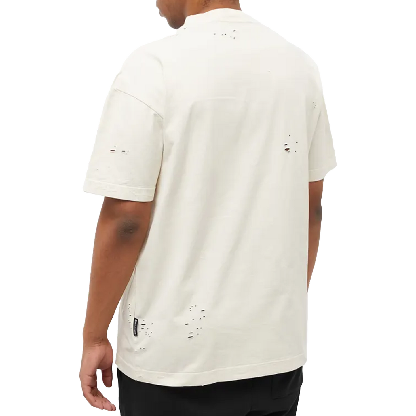 PALM ANGELS Palm Sign Vintage Tee White/Multi