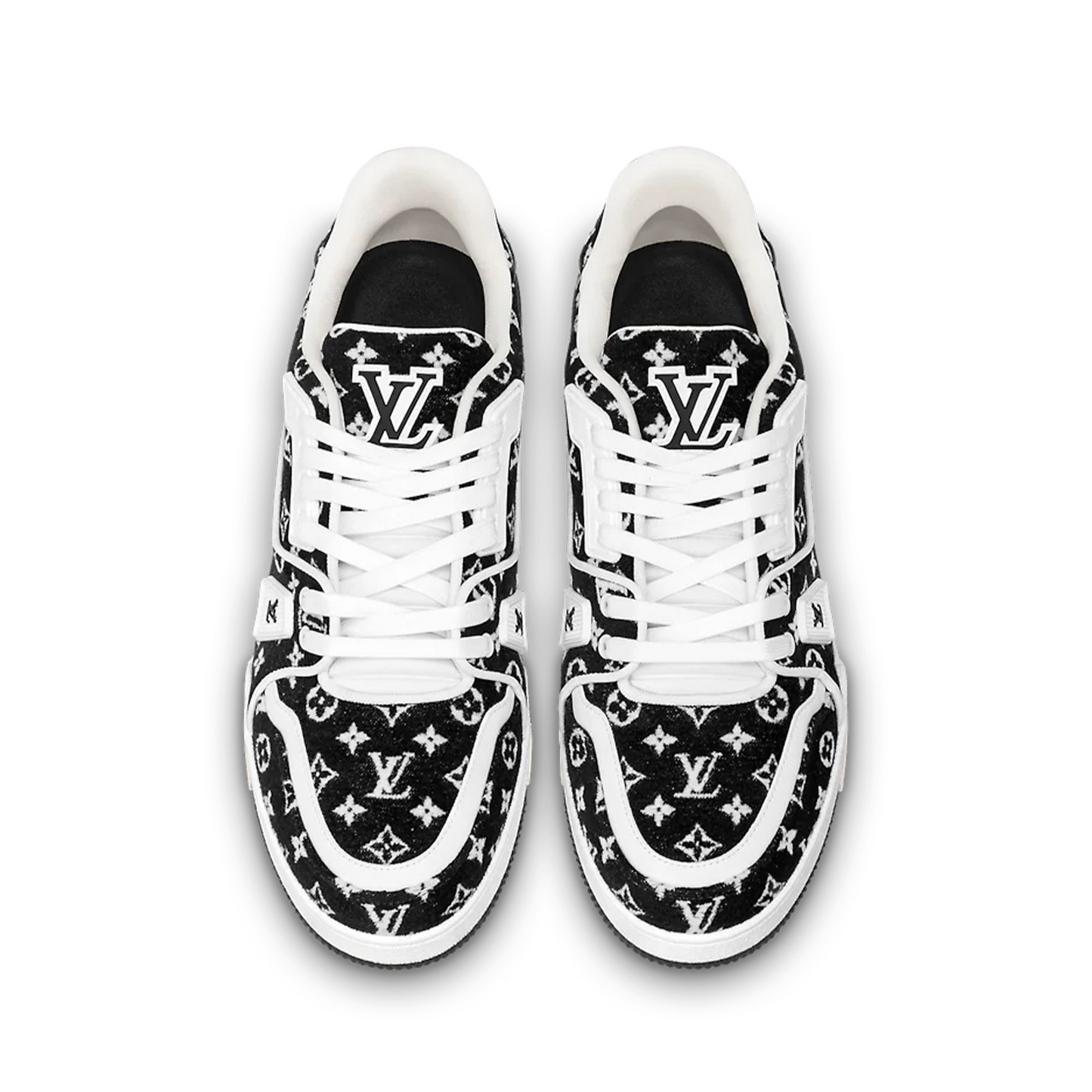 LOUIS VUITTON Trainer Sneaker Denim Noir