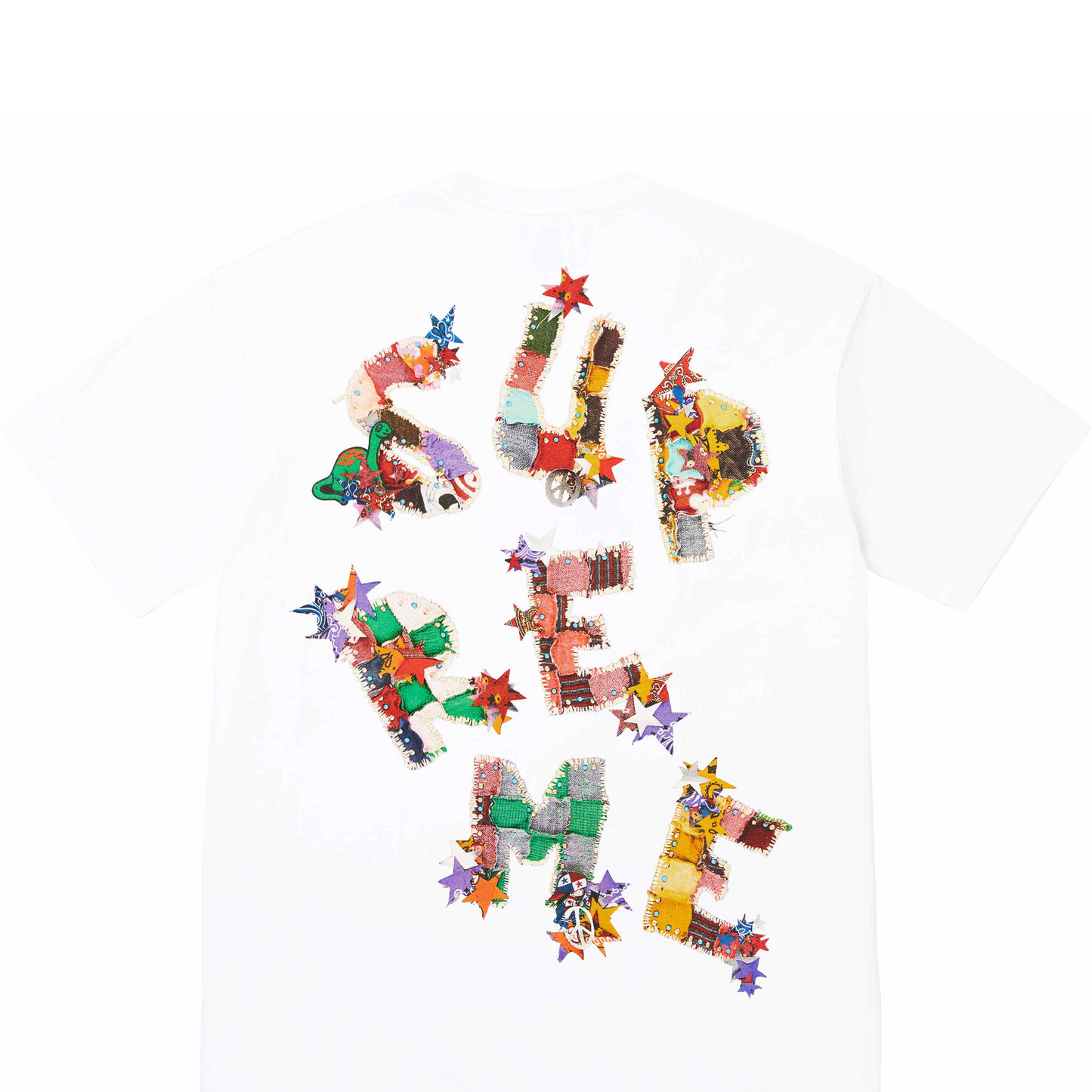 Supreme Patchwork Tee White (SS24)