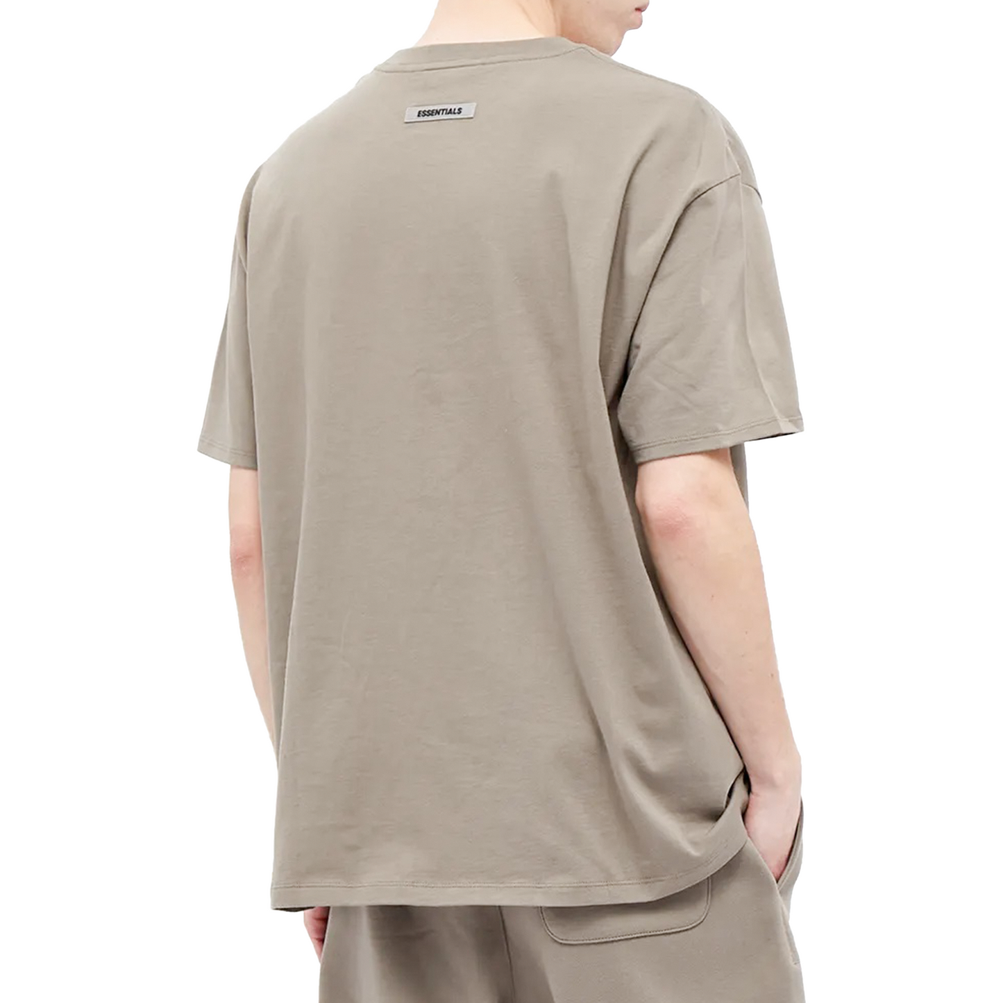 Fear of God Essentials Front Logo Tee Moss (SS20)