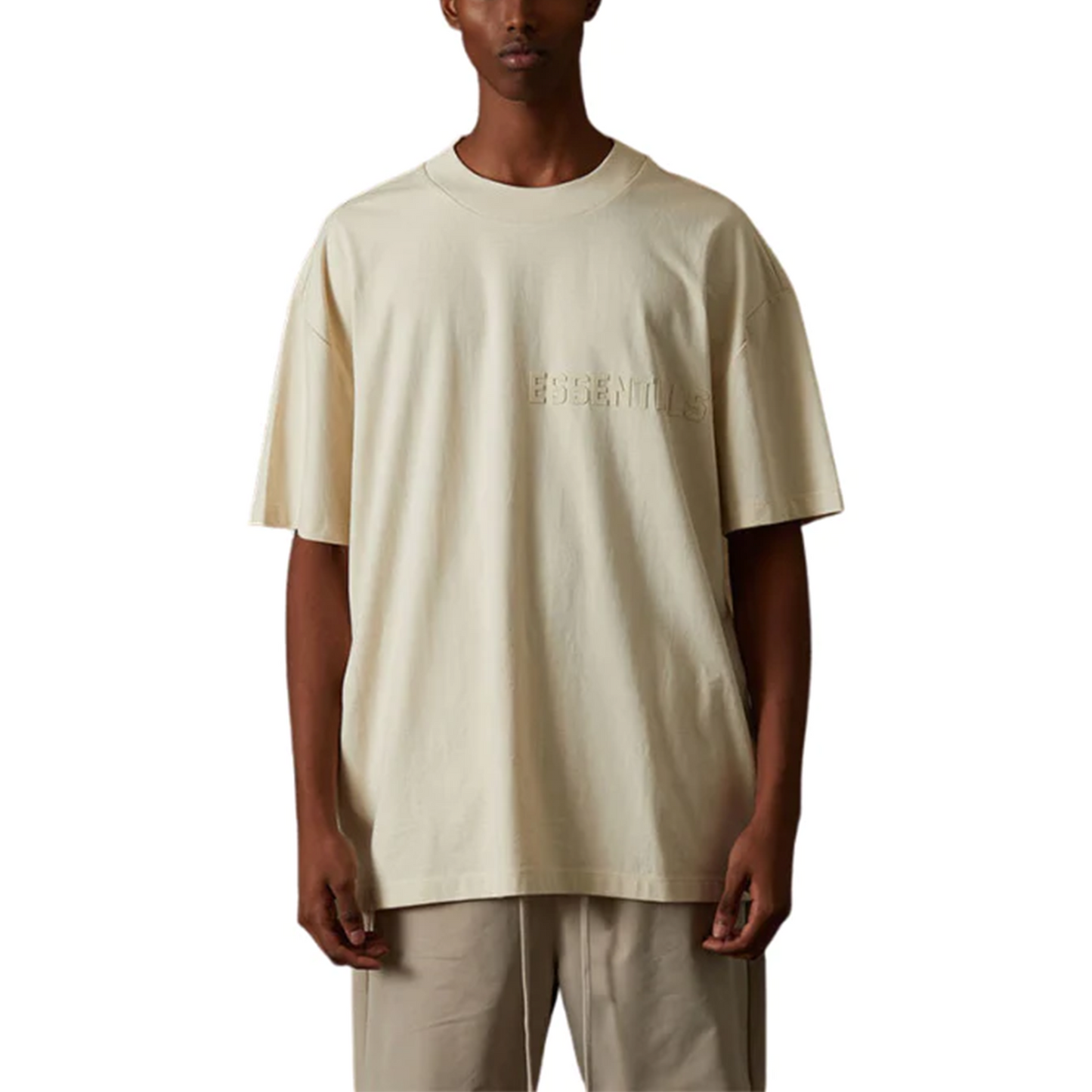 Fear of God Essentials Short Sleeve Tee Egg Shell (FW22)