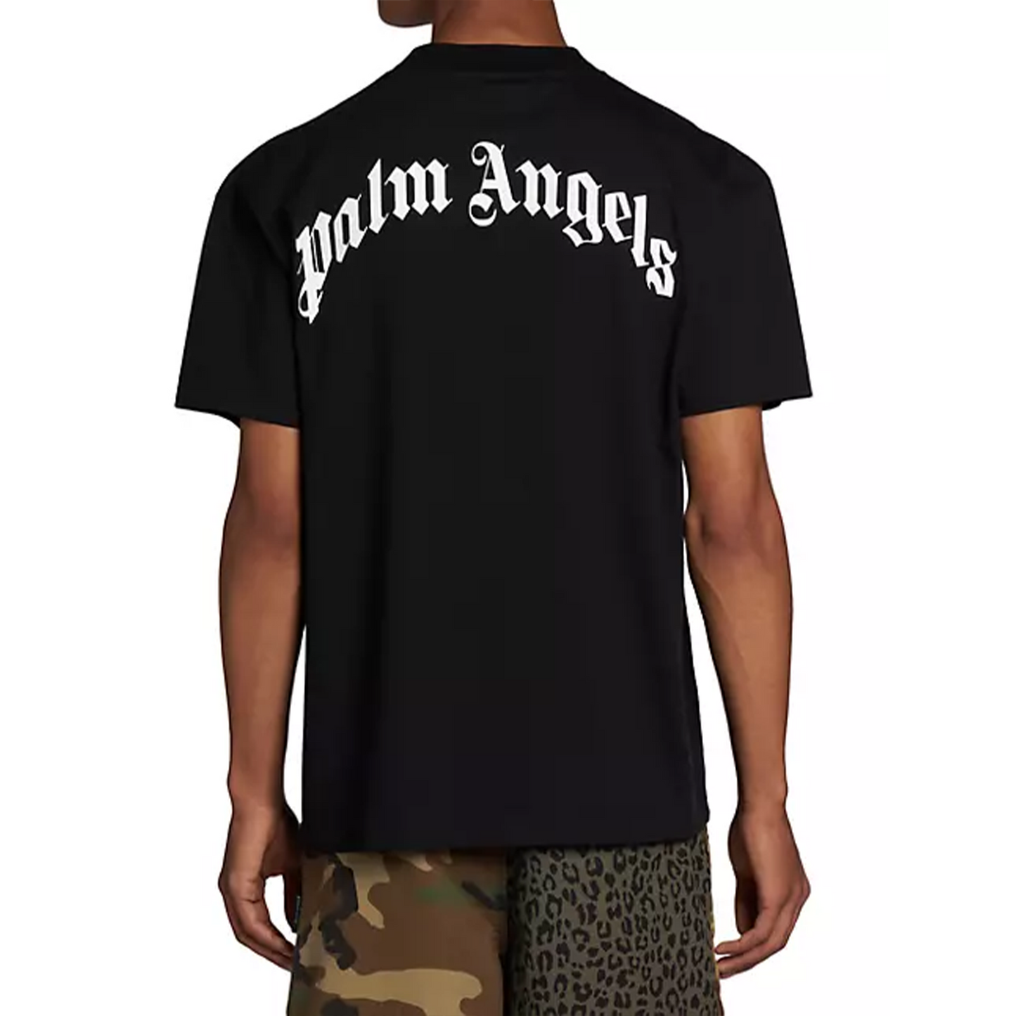 PALM ANGELS Broken Palm Classic Tee Black