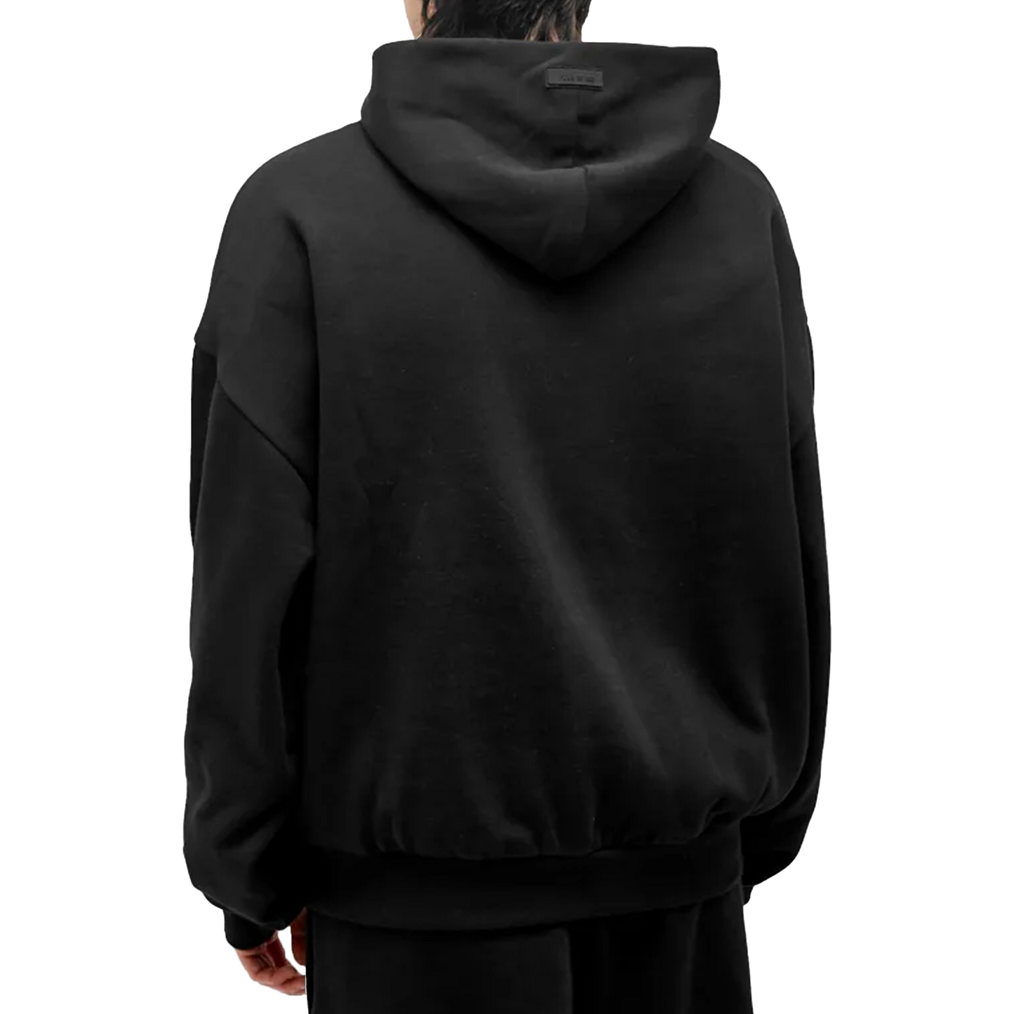 Fear of God Essentials Hoodie Core Jet Black (FW23)